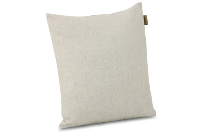 Stoff Morie sierkussen 60 x 60 cm - Taupe-naturel-bruin