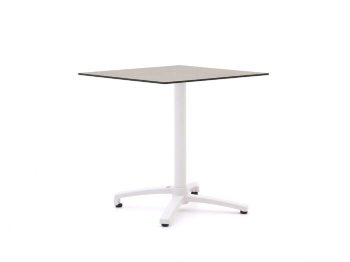Bellagio tuinmeubelen Bellagio Canzo klaptafel 80x80x73cm Laagste prijsgarantie! – Wit