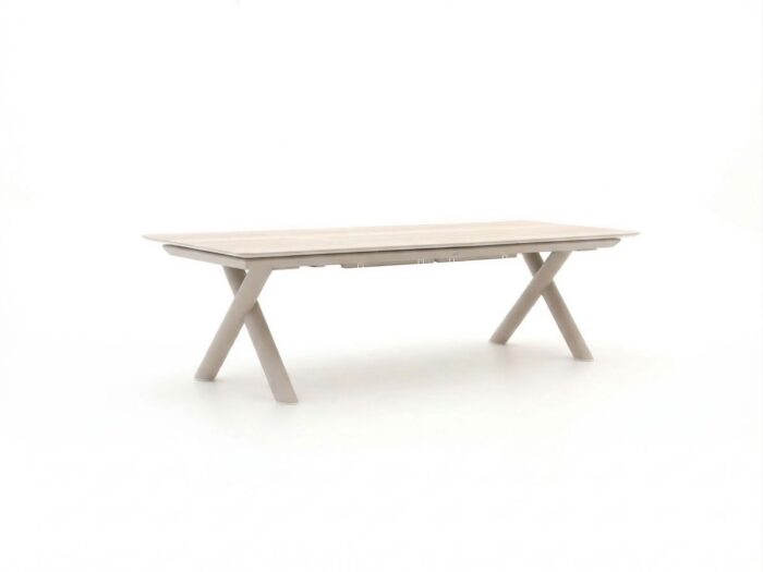 Bellagio tuinmeubelen Citadella dining tuintafel uitschuifbaar 280/340/400x100x76cm - Taupe