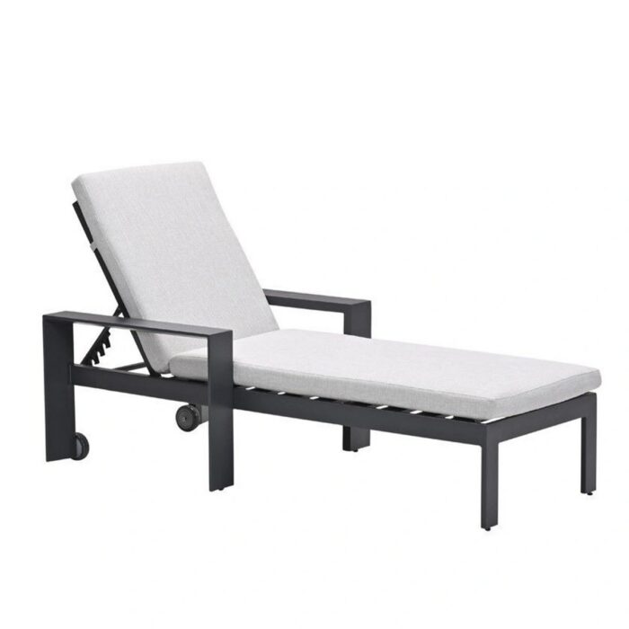Garden impressions Levanto Ligbed Carbon Black – beige;grijs;zwart