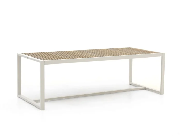 Bellagio tuinmeubelen Cadora dining tuintafel 240x100x75cm - Bruin