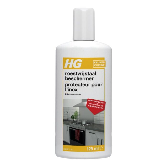 Hg Protecteur pour l’inox 125 ml HGRoestvrijstaal snel glans 0.125l – Zie Foto