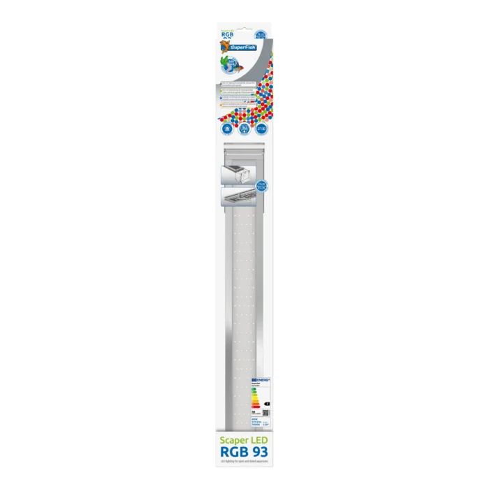 Superfish Scaper led rgb 93 cm- 48 w - zwart