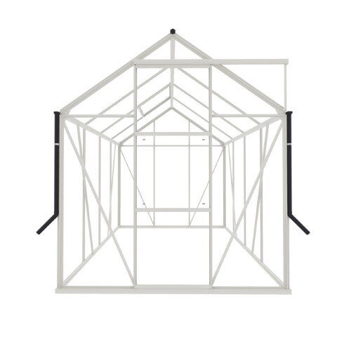 Royal well Tuinkas Kate II wit 3 mm veiligheidsglas