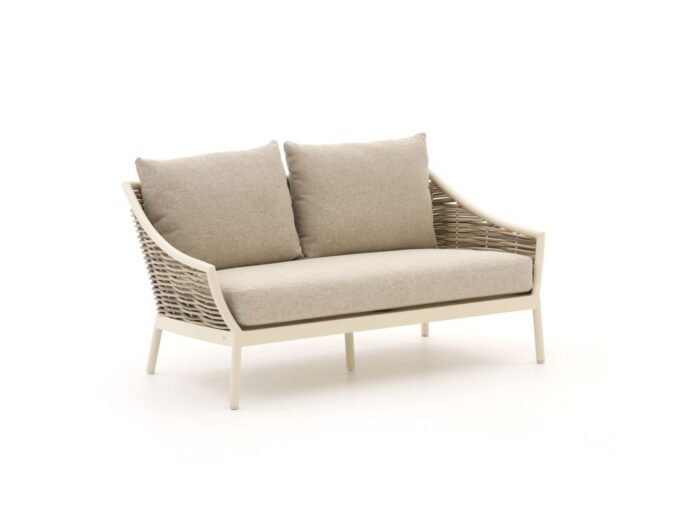 Apple Bee Milou lounge tuinbank 2-zits 145cm Laagste prijsgarantie! – Wit