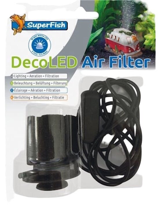 Superfish Deco led air filter