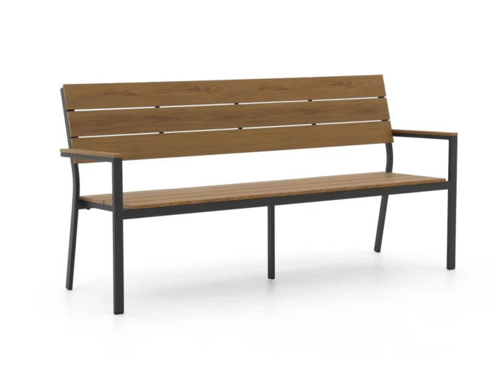 Bellagio tuinmeubelen Fidenza tuinbank 183cm - Grijs