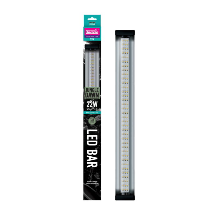 Aquadistri Junge dawn led bar 470mm 22 watt Arcadia – zwart