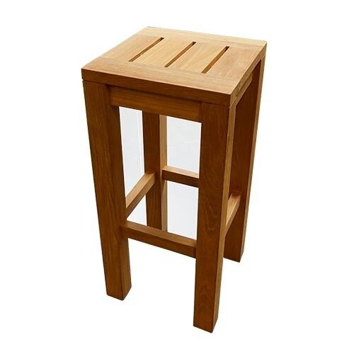 Buitengewoon de boet Houten barstoel tuinmeubel – bruin