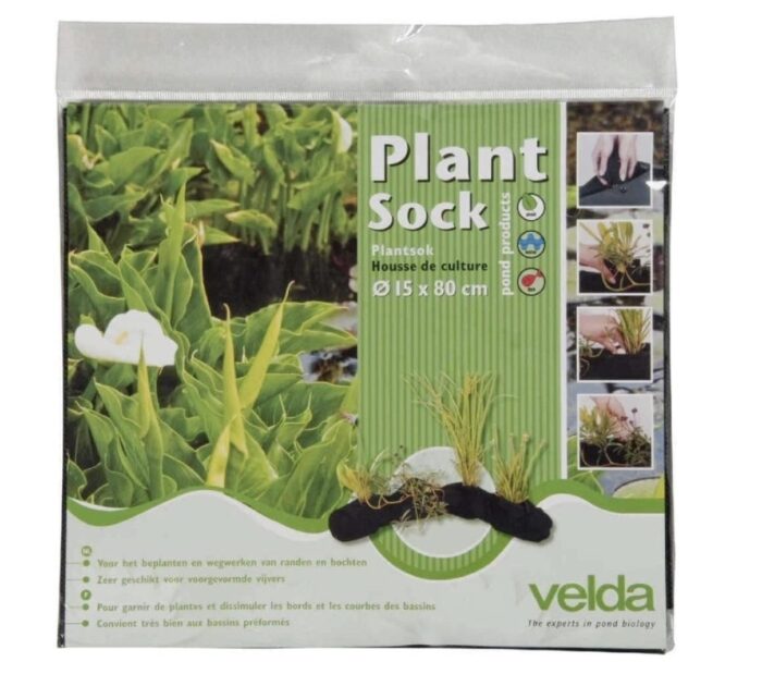 Velda Plant Sock 15 x 80 cm vijveraccesoires – wit
