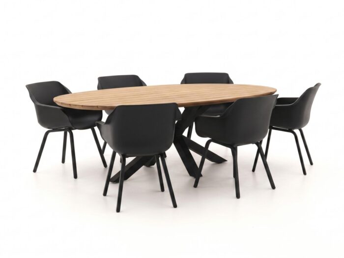 Hartman tuinmeubelen Sophie Element/Stephanie 240cm dining tuinset 7-delig