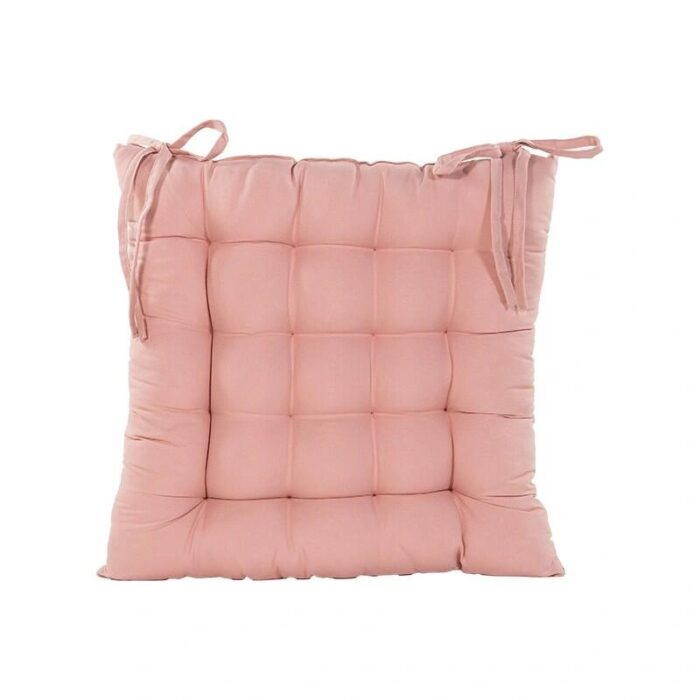 Annas collection Stoelkussen 38×38 cm Roze Anna’s Collection