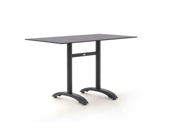 Bellagio tuinmeubelen Lisio tuintafel 120x70x73cm - Grijs
