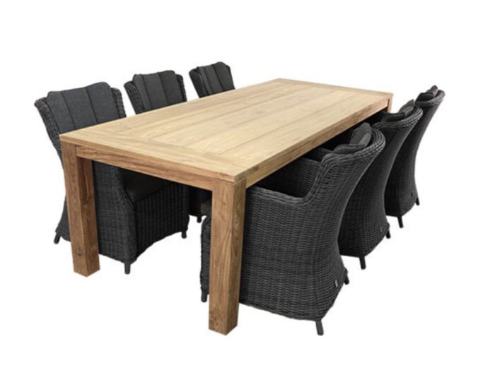 Own Terlizzi victoria diningset L240 x B100 x H79 cm