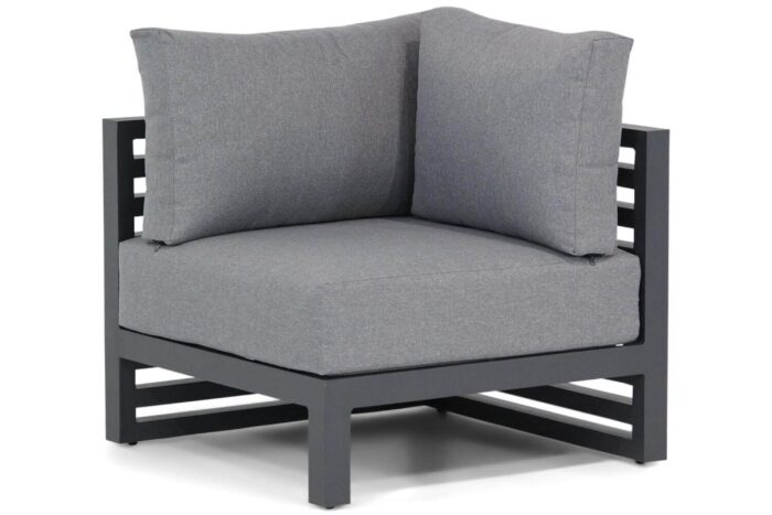 Santika Furniture Jaya hoek module Quick Dry Foam – Grijs-antraciet