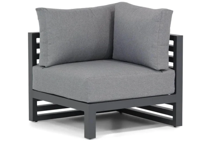 Santika Furniture Jaya hoek module Quick Dry Foam - Grijs-antraciet