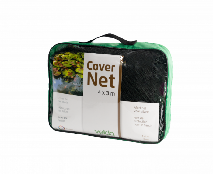 Velda Cover Net 4 x 3 m vijveraccesoires – zwart