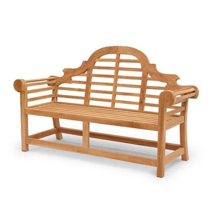 Buitengewoon de boet Lutyens 3-zits tuinbank Teak – hout
