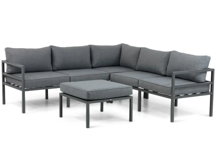 Lifestyle Garden Furniture Altino hoek loungeset 4-delig - Grijs-antraciet