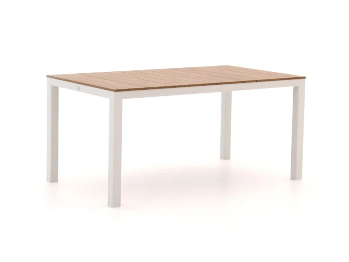 Bellagio tuinmeubelen Fidenza dining tuintafel 160x90x75cm - Wit