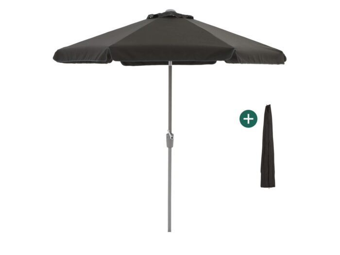 Shadowline Aruba parasol ø 250cm – Zwart
