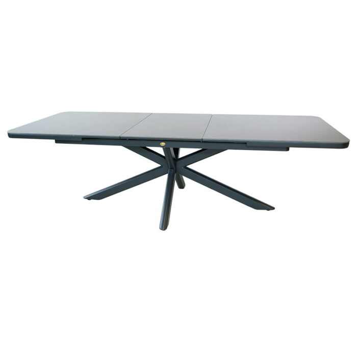Oosterik home Hillsdale uitschuifbare dining tafel grey B 200 260 x D 100 x H 75 cm