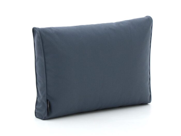 Madison loungekussen luxe rug 60x40cm Laagste prijsgarantie! – Grijs