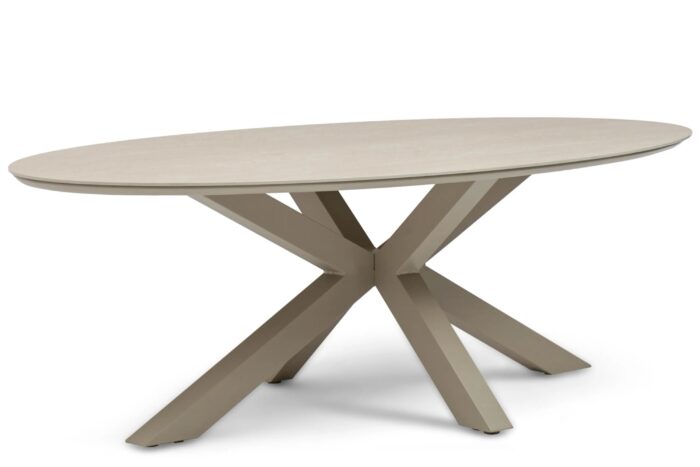 Coco Lunea dining tuintafel 240 x 120 cm – Taupe-naturel-bruin