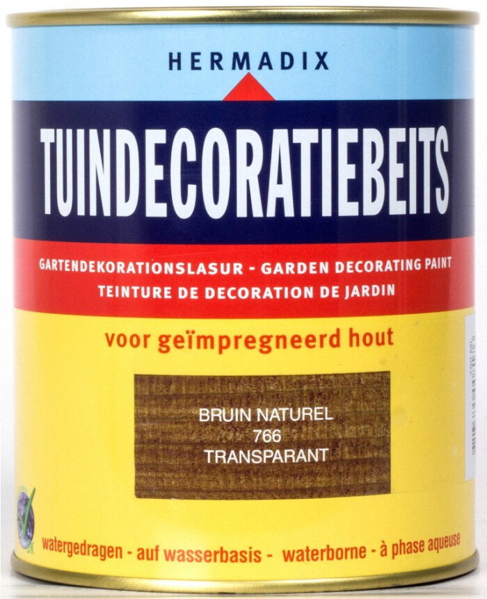 Hermadix Tuindecoratiebeits 766 bruin 750 ml