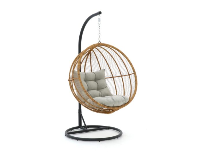 Manifesto Furniture Manifesto Meduno hangstoel met standaard Laagste prijsgarantie! – Taupe