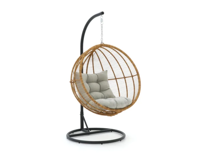 Manifesto Furniture Meduno hangstoel met standaard - Taupe