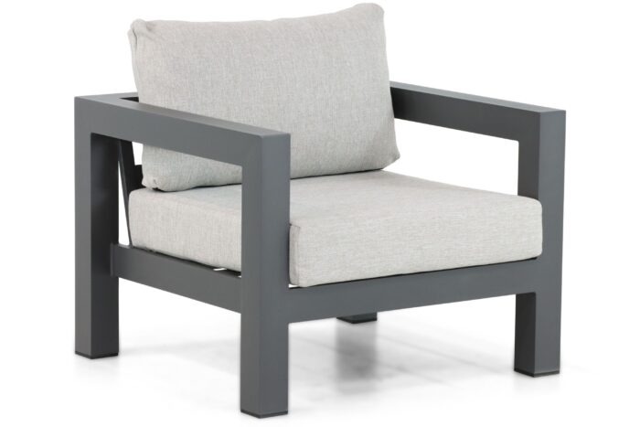 Lifestyle Garden Furniture Luca lounge tuinstoel – Grijs-antraciet