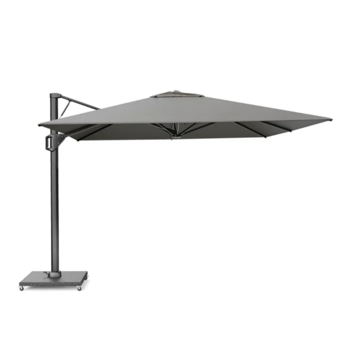 Platinum Beaufort zweefparasol premium doek | 320x320cm | Manhattan - Grijs