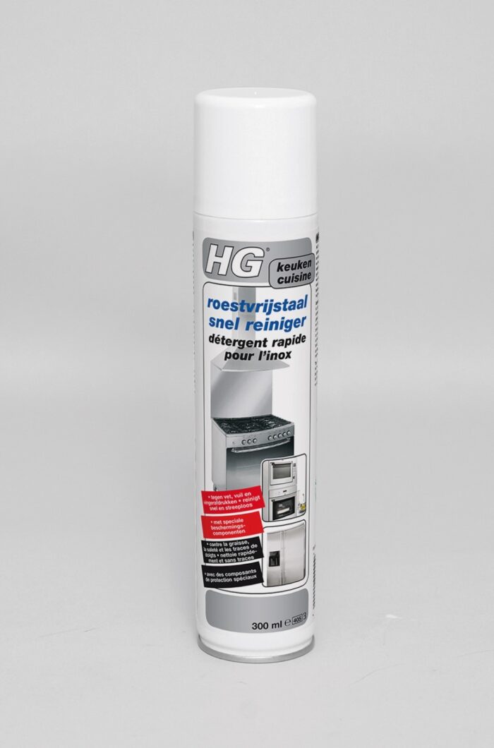 Hg Roestvrijstaal snel reiniger 300ml