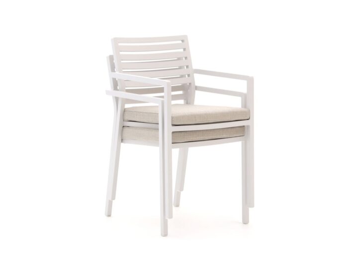 Bellagio tuinmeubelen Rumo/Lagundo 90cm dining tuinset 3-delig stapelbaar