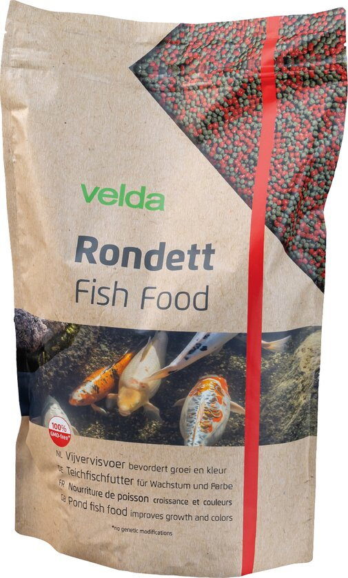 Velda Rondett fish food 3000 ml – Zie Foto