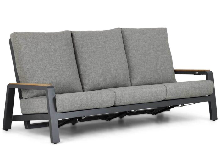 Osmen Manly lounge tuinbank 3-zits – Grijs-antraciet