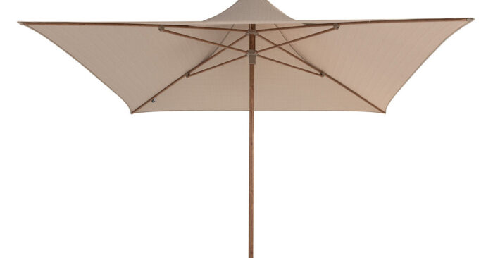 4 Seasons Outdoor | Vivenda 270 x 270 cm | Woodlook Frame Sand
