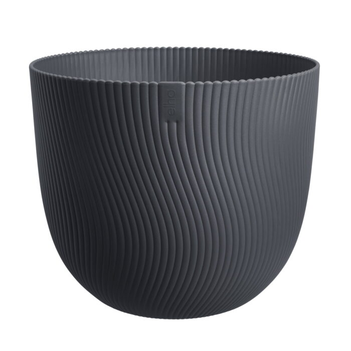 Elho Sereh rond 30 cm antraciet bloempot – grijs