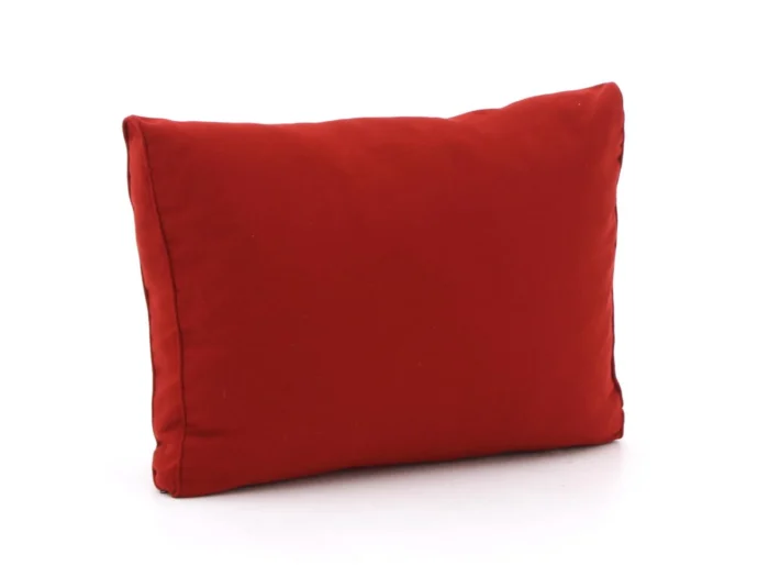 Madison loungekussen luxe rug 60x40cm - Rood