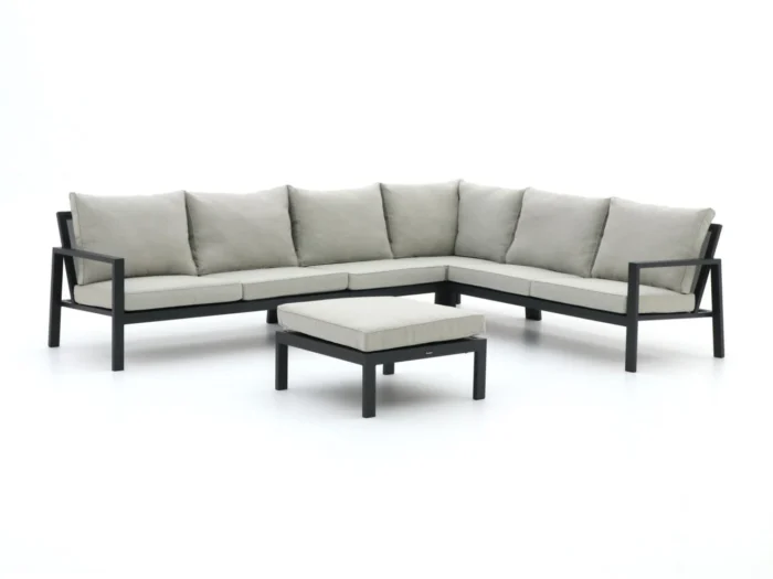 Manifesto Furniture Alzano hoek loungeset 5-delig - Grijs