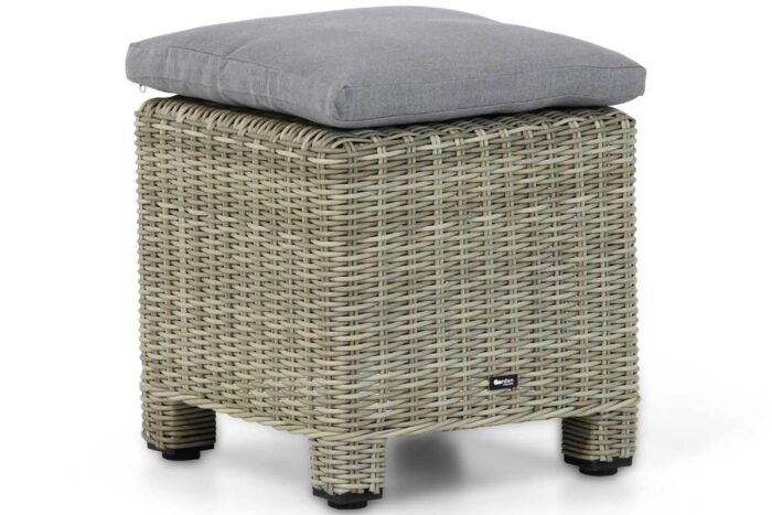 Garden Collections Toronto bijzettafel met kussen – Taupe-naturel-bruin