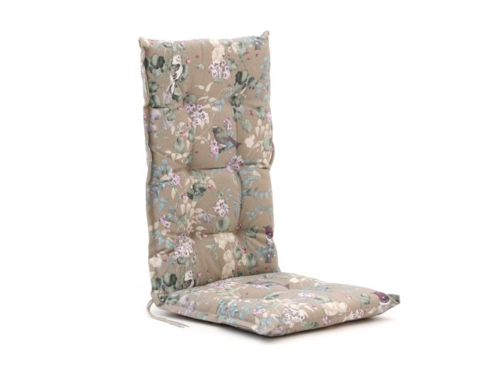 Madison tuinkussen hoge rug 123x50cm Laagste prijsgarantie! – Taupe