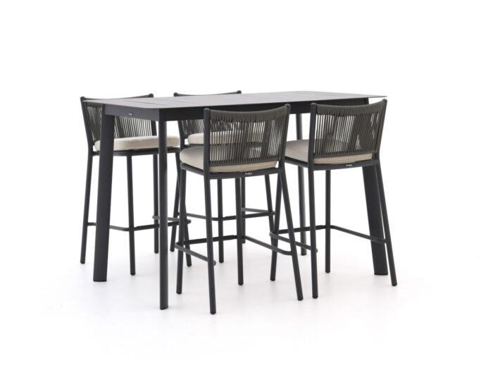 Manifesto Furniture Manifesto Idro/Savio 150cm barset 5-delig Laagste prijsgarantie! – Grijs