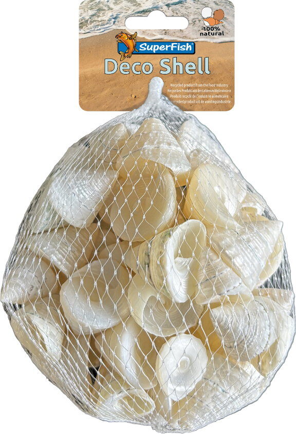 Superfish Deco schelp spiraal wit 200 gram