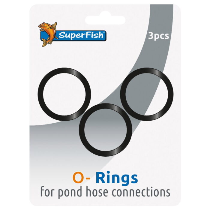 Superfish Pond connector kit ring blister 3 st – zwart