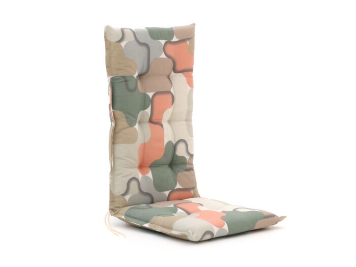 Madison tuinkussen hoge rug 123x50cm Laagste prijsgarantie! – Grijs