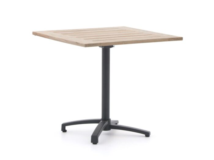 Bellagio tuinmeubelen Bellagio Canzo klaptafel 80x80x75cm Laagste prijsgarantie! – Grijs