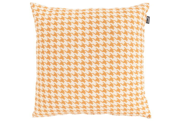 Hartman Poule yellow sierkussen tuinkussen 50x50x16x cm – geel