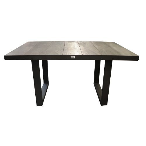 Buitengewoon de boet Barree tuintafel 140×85 cm Buitengewoon Boet – bruin;grijs